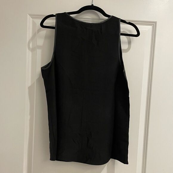 NWT Black Tinley Road Tank Leather Trim Sz. M - Picture 5 of 5